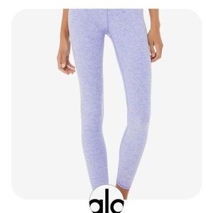 Alo yoga high waisted periwinkle leggings